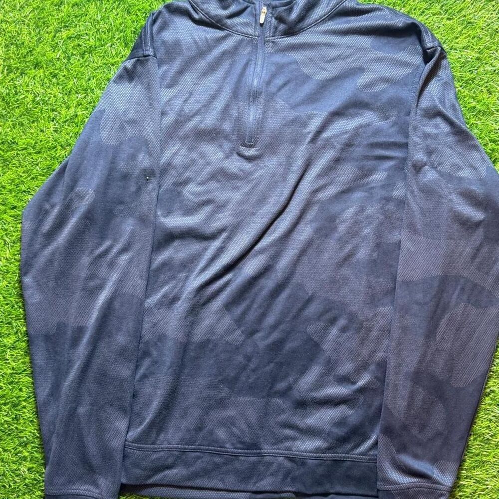 Peter-millar Men's Navy and Blue Sweatshirt